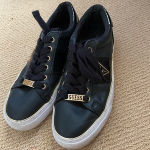 guess black sneakers